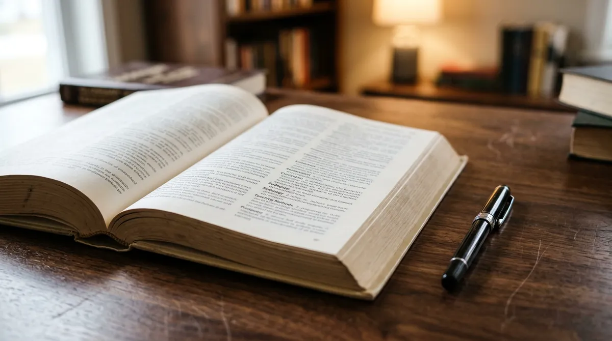 Książka i notatnik — leksykon pojęć ubezpieczeniowych